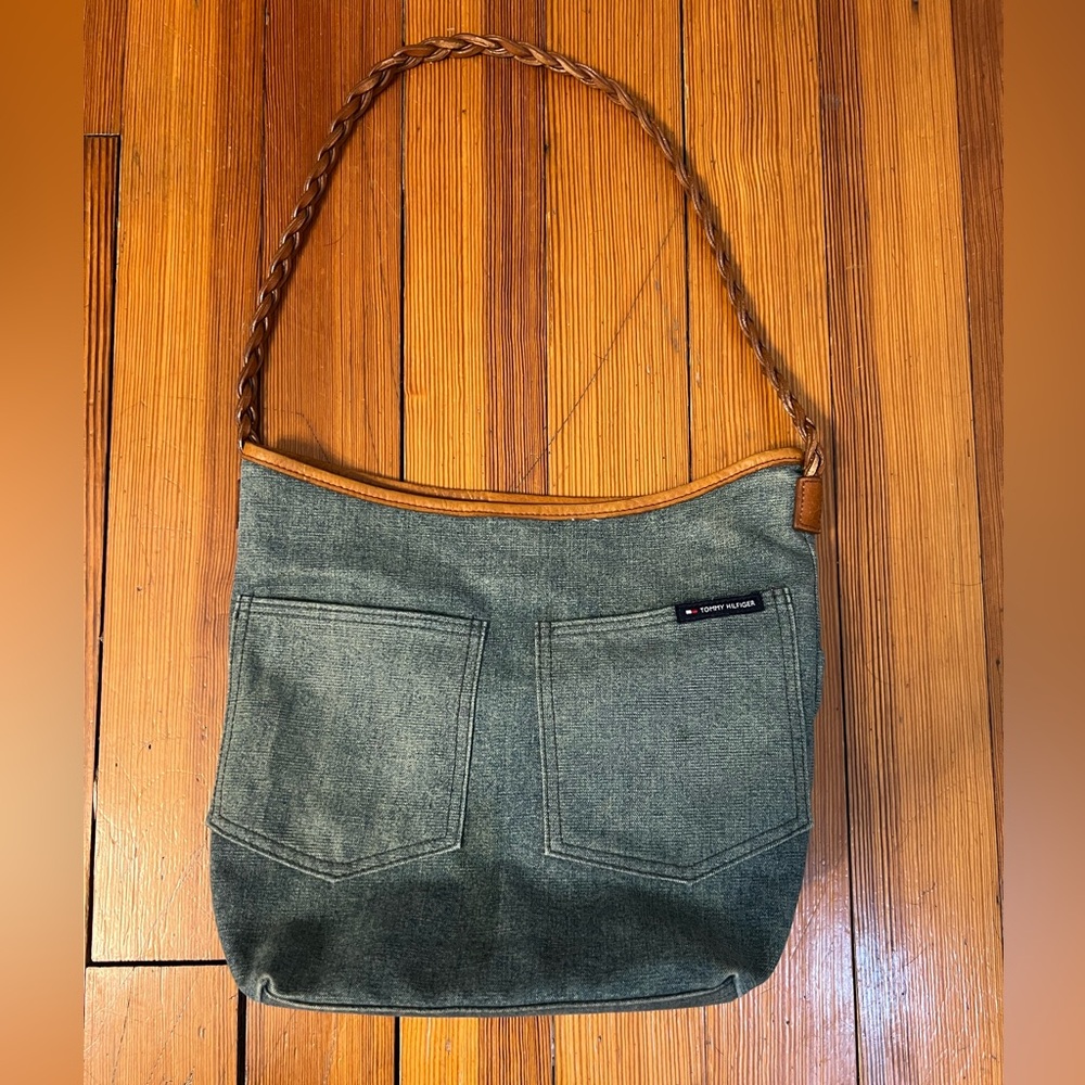 Vintage Tommy Hilfiger‎ denim purse/bag